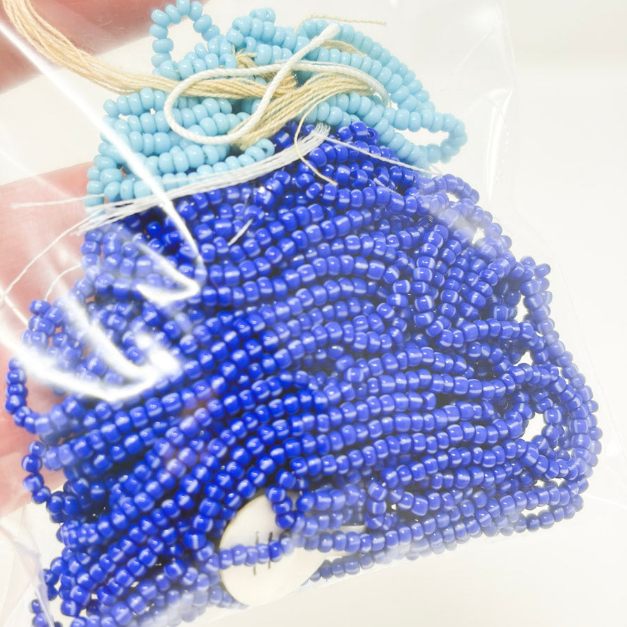 Blue Seed Bead Bundle