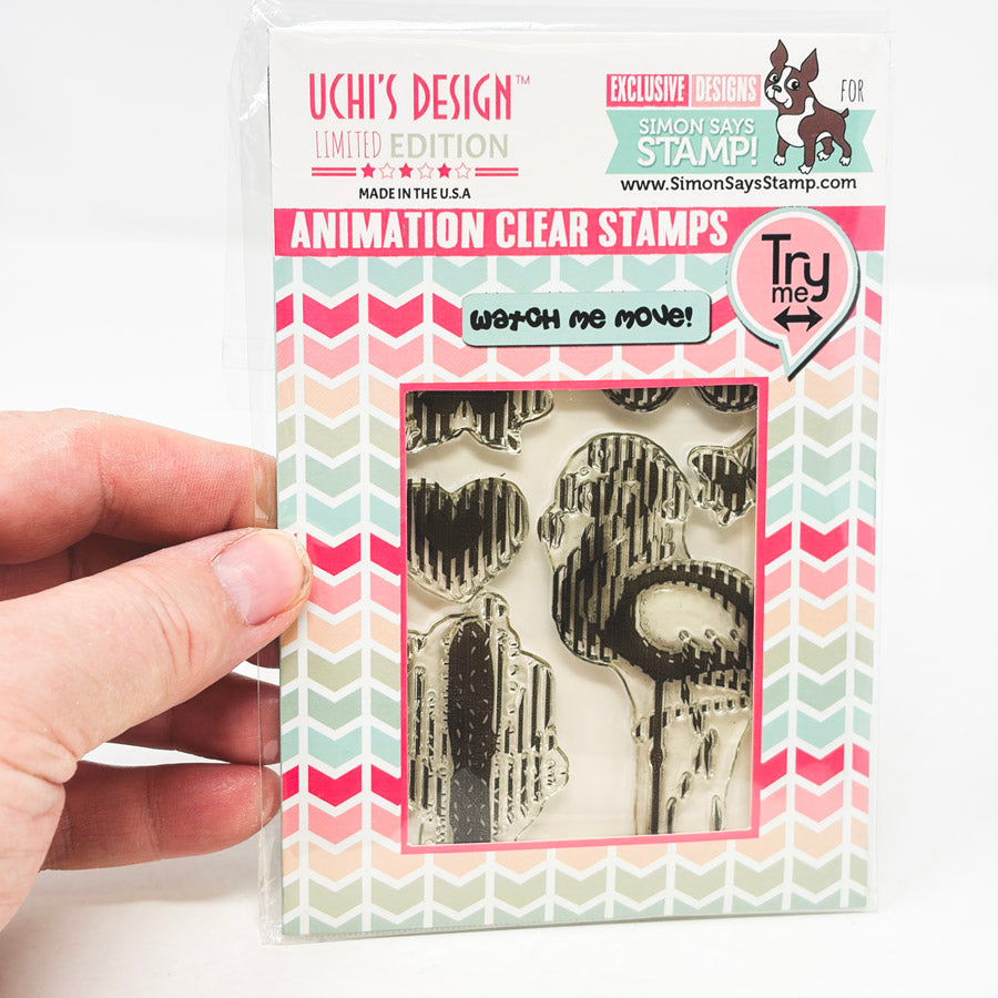 Uchi's Design Animation Clear Stamps