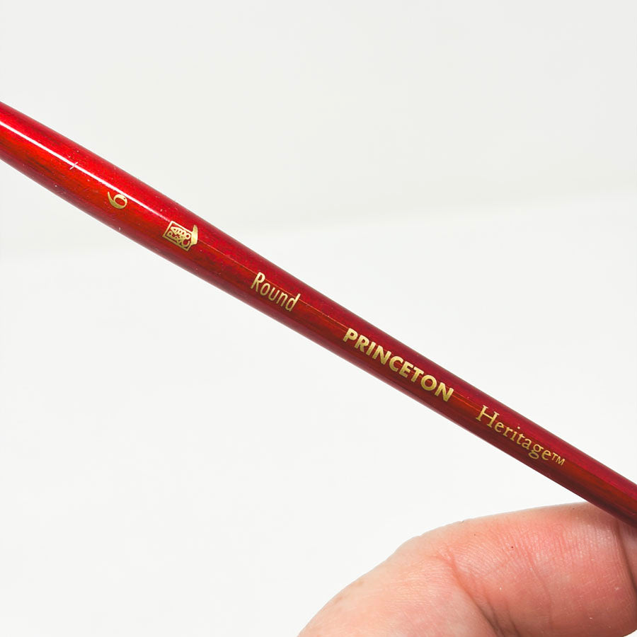 Princeton Heritage 6 Round Paint Brush
