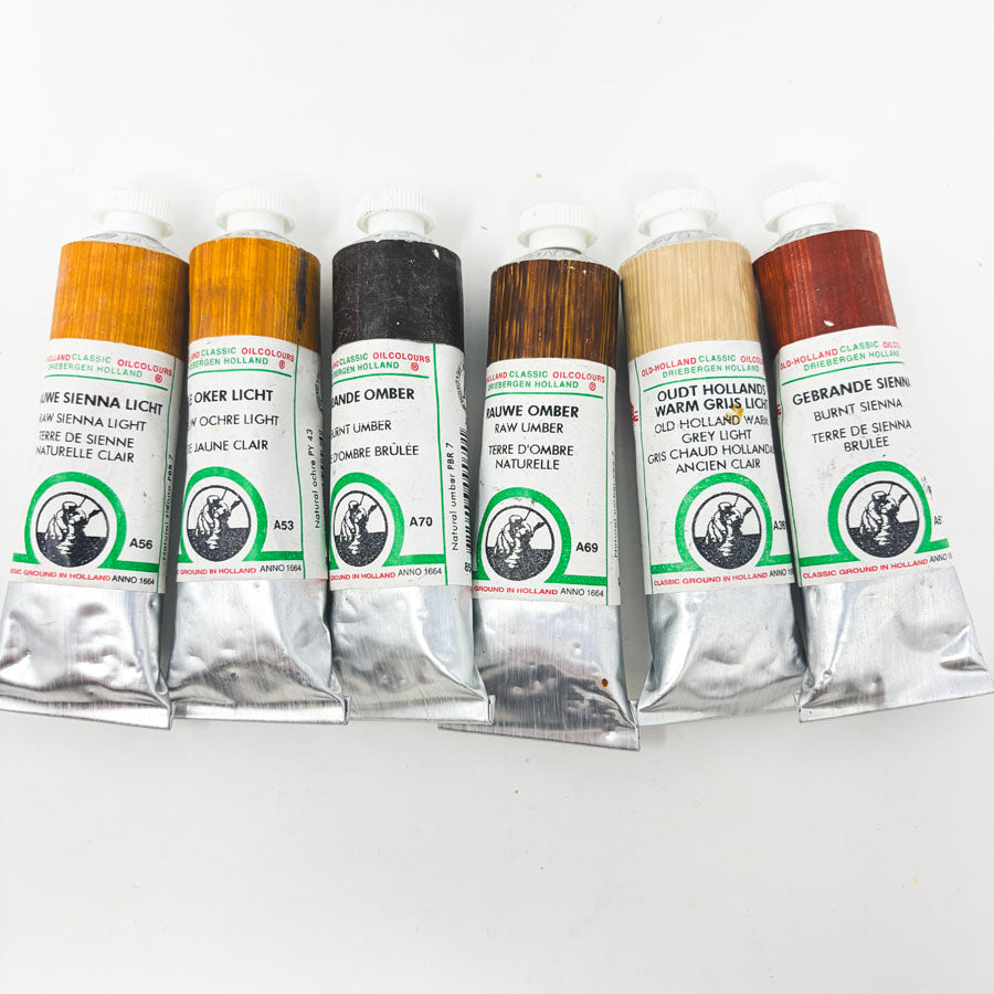 Old Holland Oil Paints - Browns