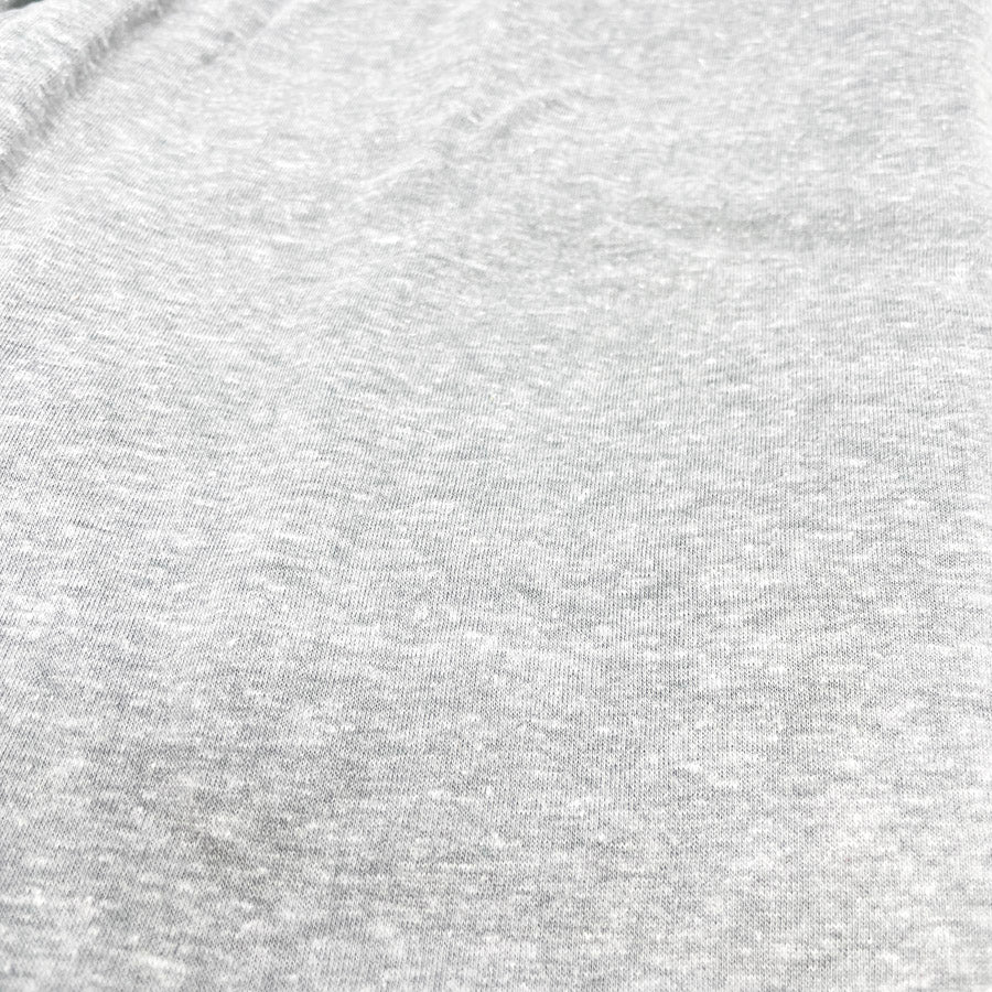 1.5 yds x 60" Nubby Gray Jersey/Stretch T-Shirt Fabric