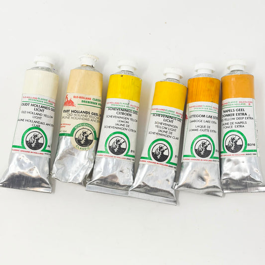 Old Holland Oil Paints - Yellows