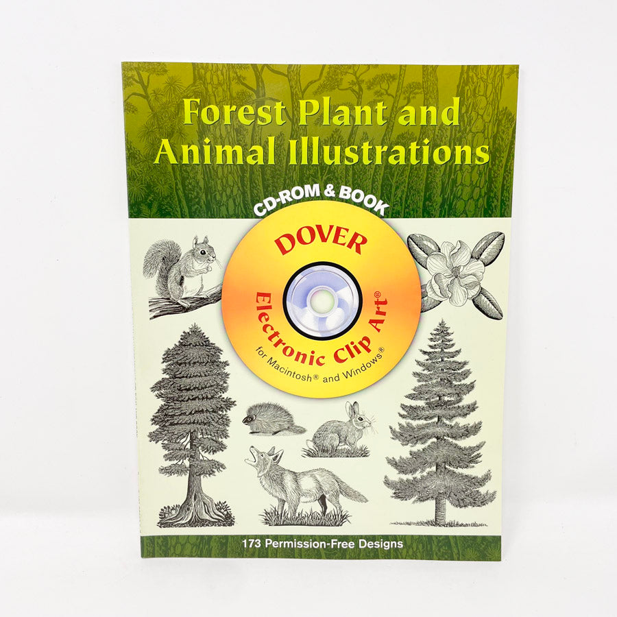 Forest Plant and Animal Illustrations Book