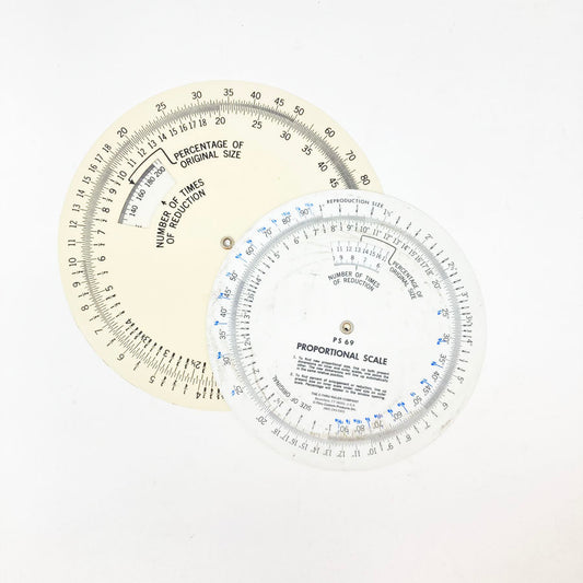 Proportional Scale Paper Disc
