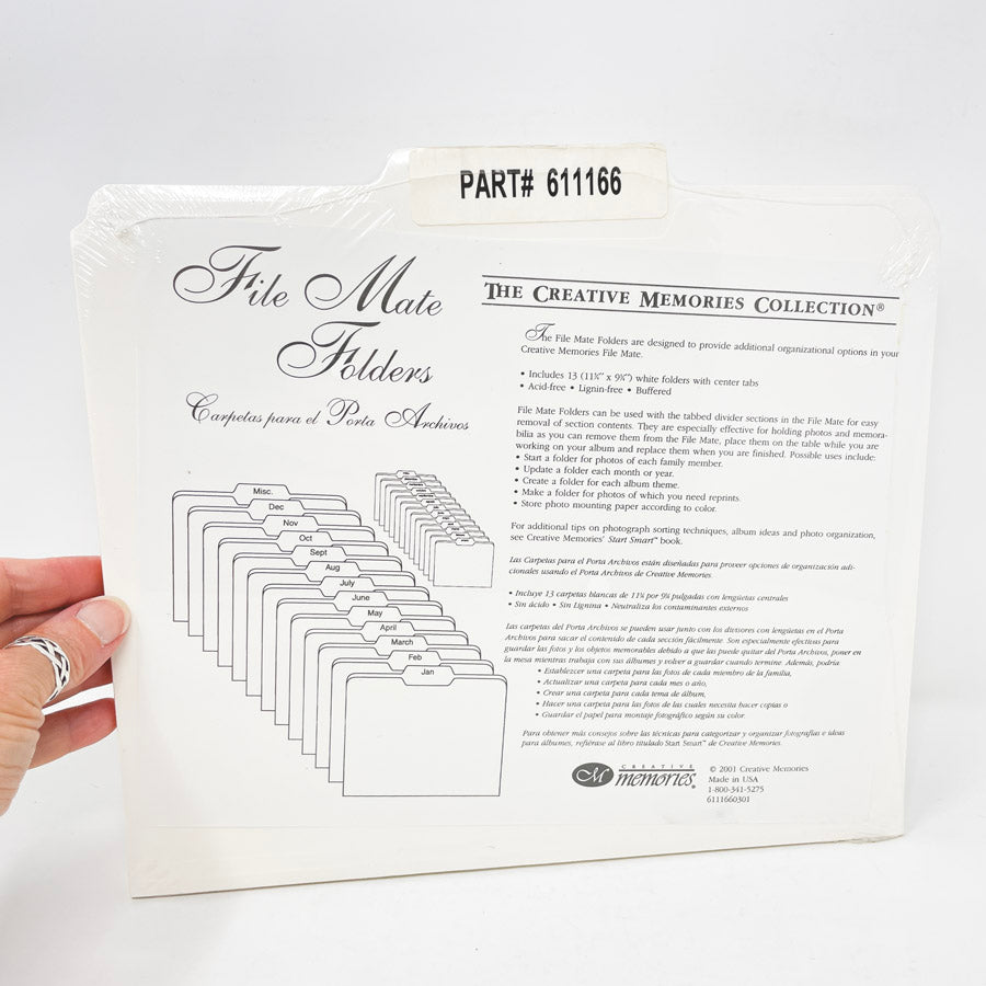 Creative Memories File Mate Folders