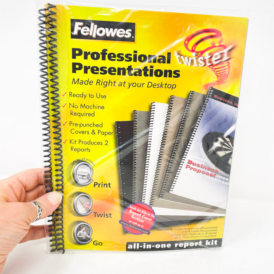 Fellowes Professional Presentation Report Kit