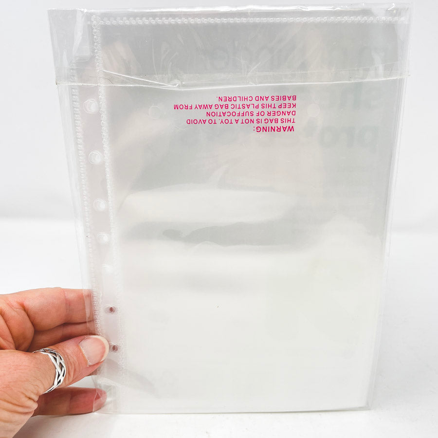 Mini Binder Sheet Protectors 5.5" x 8.5"