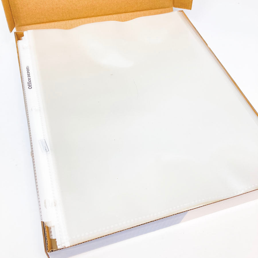 Heavy Weight Sheet Protectors by Office Depot
