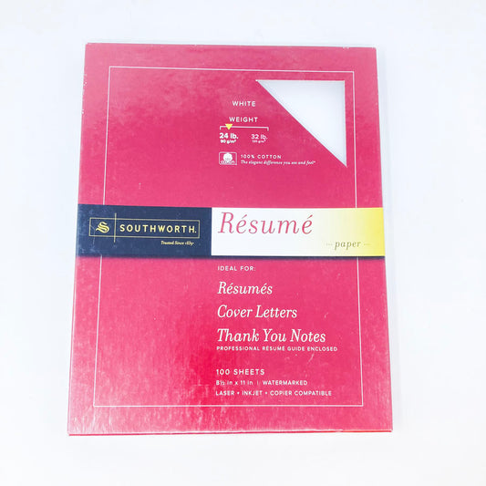 Southworth Resume Paper
