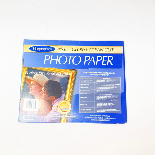 Geographics 4x6 Glossy Photo Paper