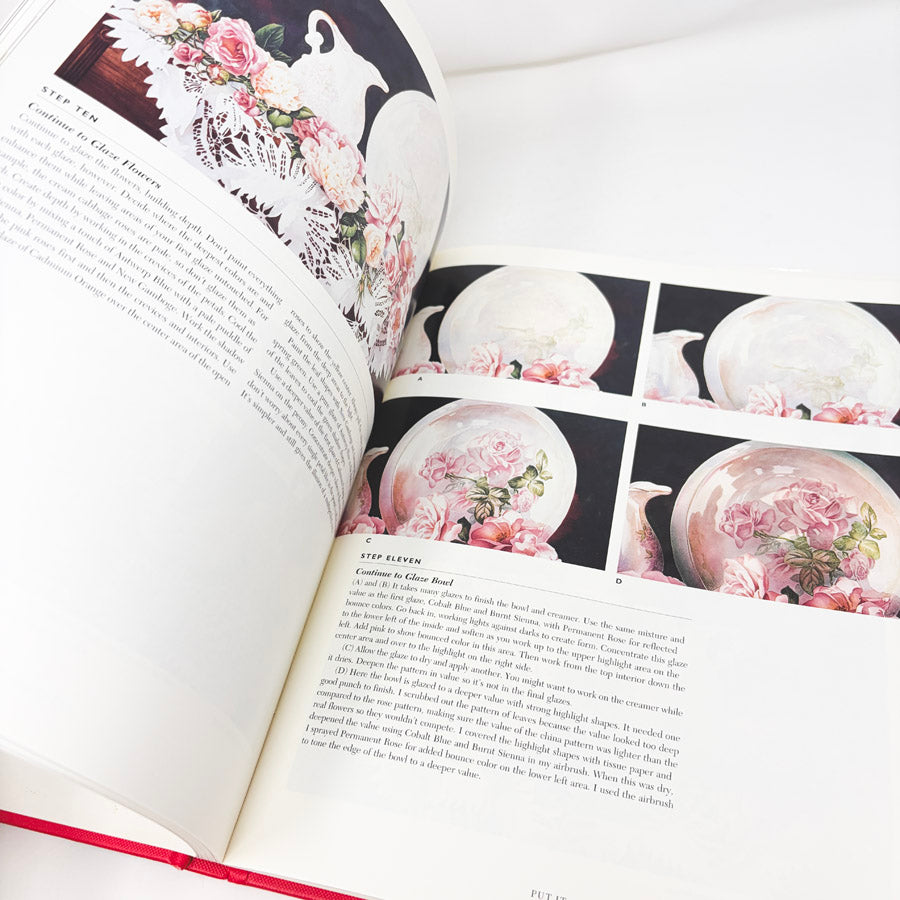 Painting Fresh Florals in Watercolor Book by Arleta Pech