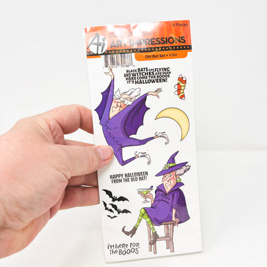 Art Impressions Clear Stamp - Old Bat
