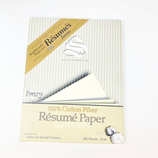 Southworth Cotton Resume Paper