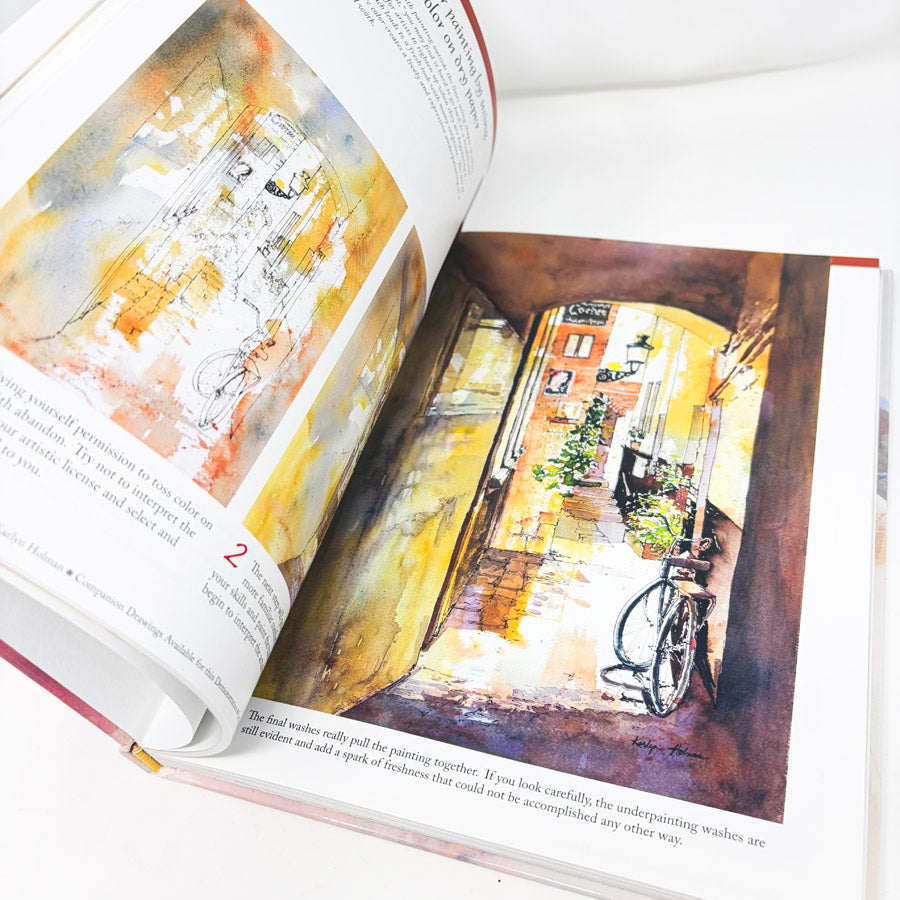Watercolors Without Boundaries Book by Karlyn Holman