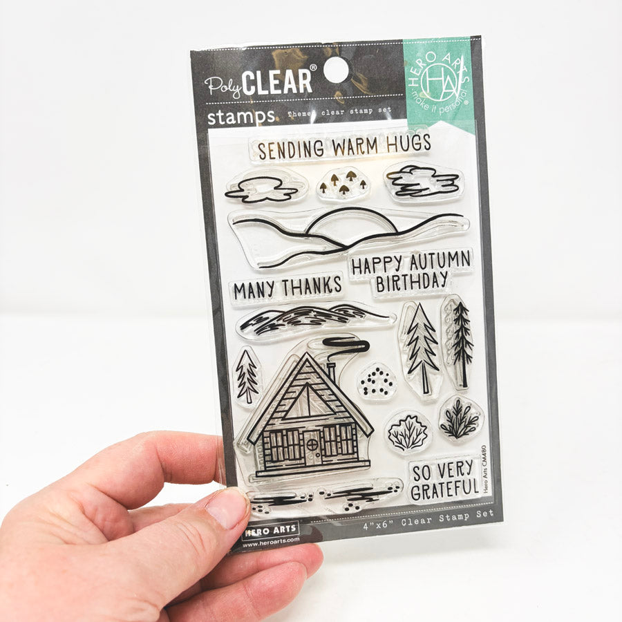 Hero Arts Clear Stamp Set – Happy Autumn Forest