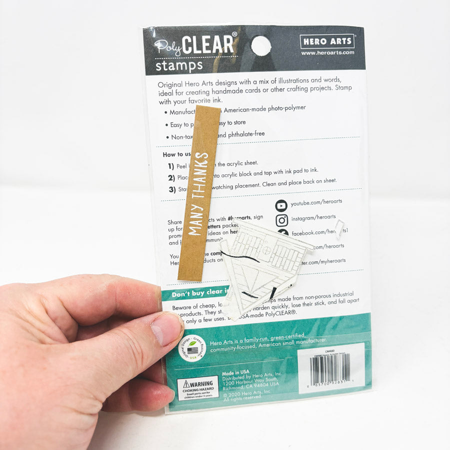 Hero Arts Clear Stamp Set – Happy Autumn Forest