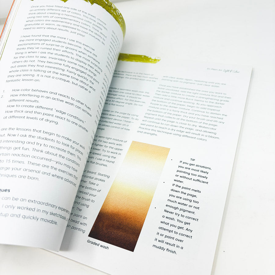 En Plein Air Light & Color Book by Iain Stewart