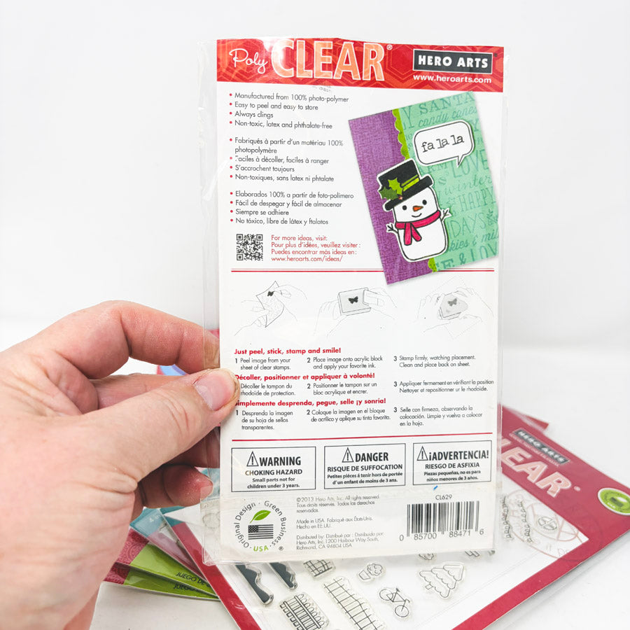 Hero Arts Poly Clear Stamp Sets