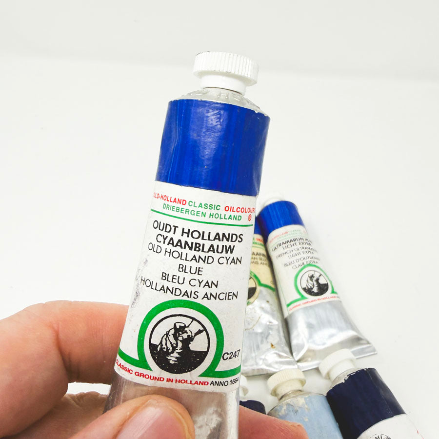 Old Holland Oil Paints - Blues