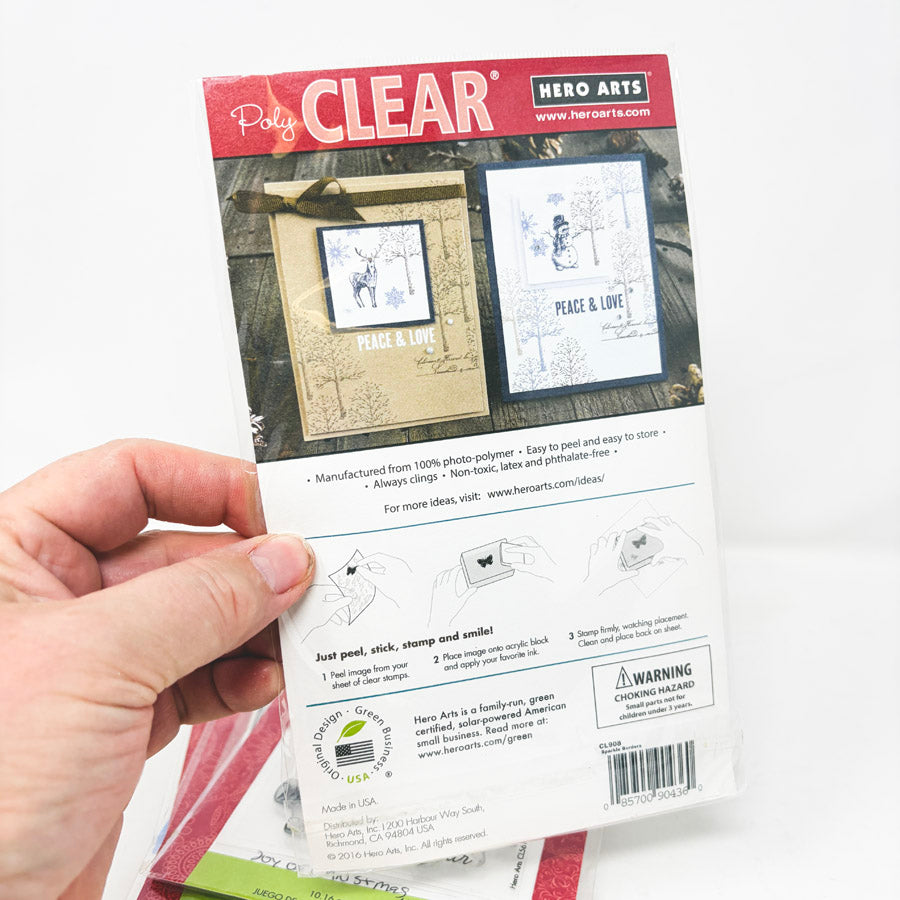Hero Arts Poly Clear Stamp Sets