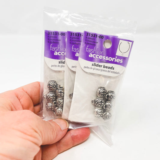 Fashion Accessories Slider Beads