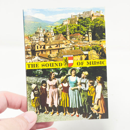 Vintage Sound of Music Salzburg Postcard Folio