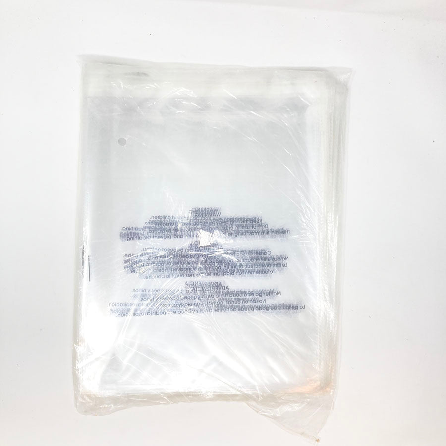 11"x14" Clear Resealable Bags
