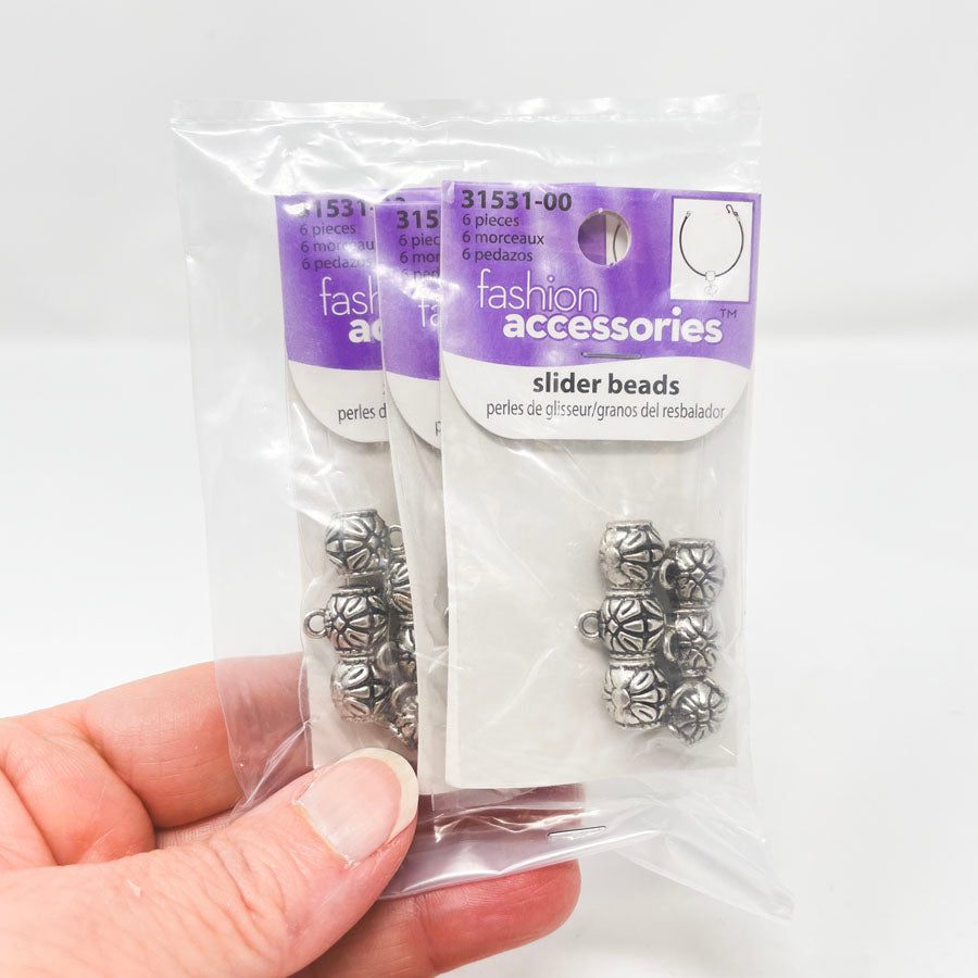 Fashion Accessories Slider Beads