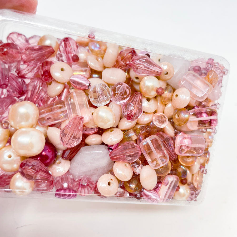 Pretty in Pink Bead Soup