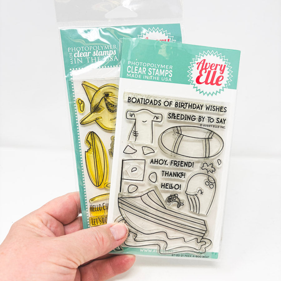 Avery Elle Clear Stamp & Die Sets