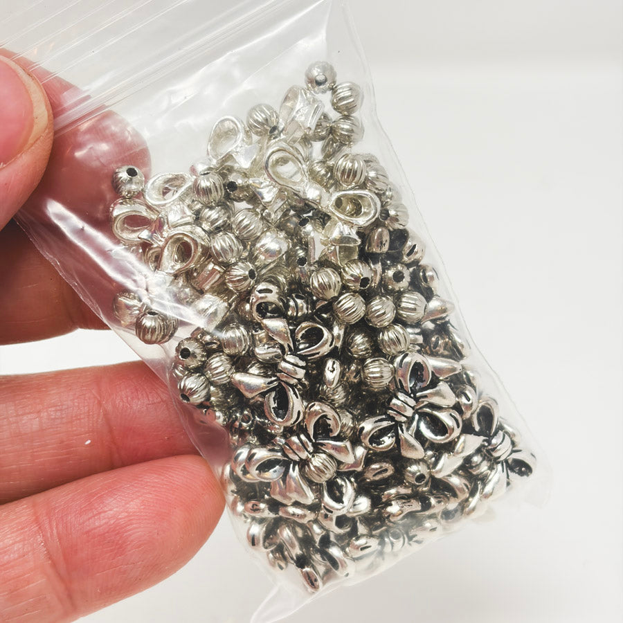 Metal Bow Bead Bundle