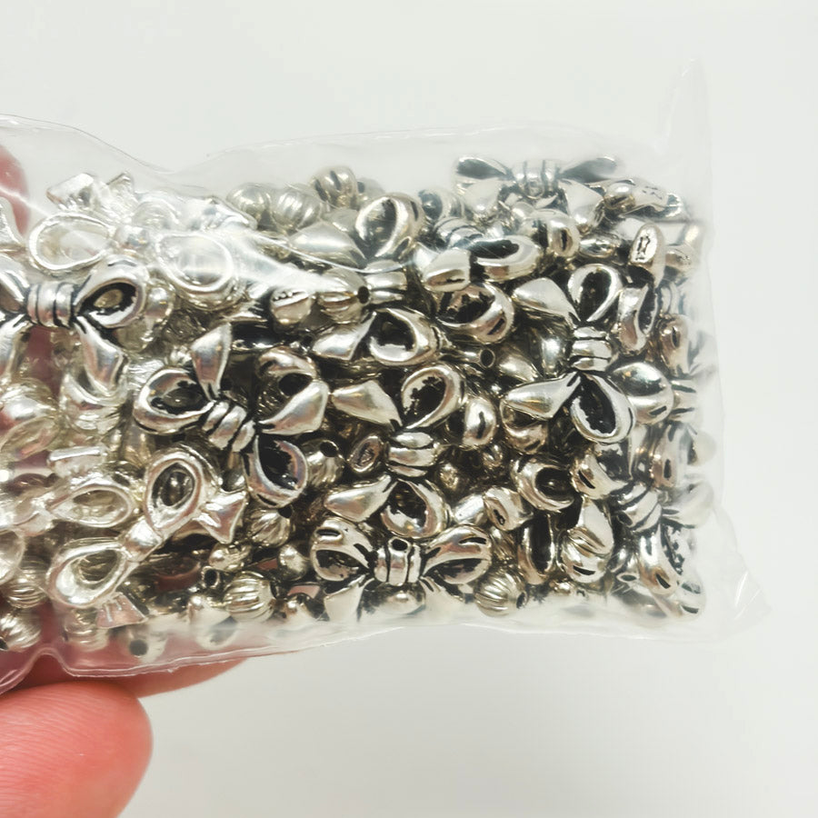 Metal Bow Bead Bundle