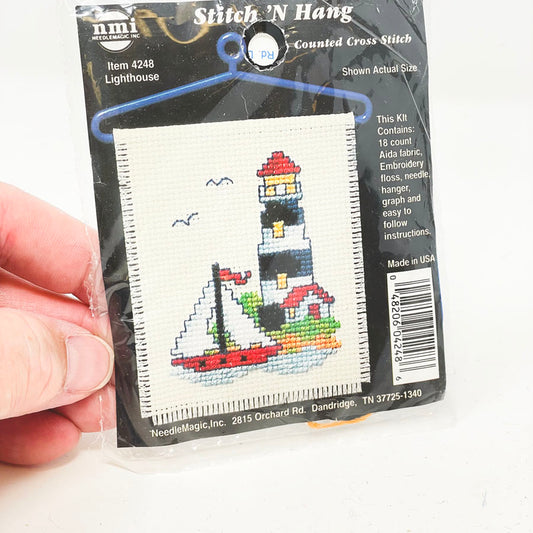 NMI Stitch and Hang - Lighthouse