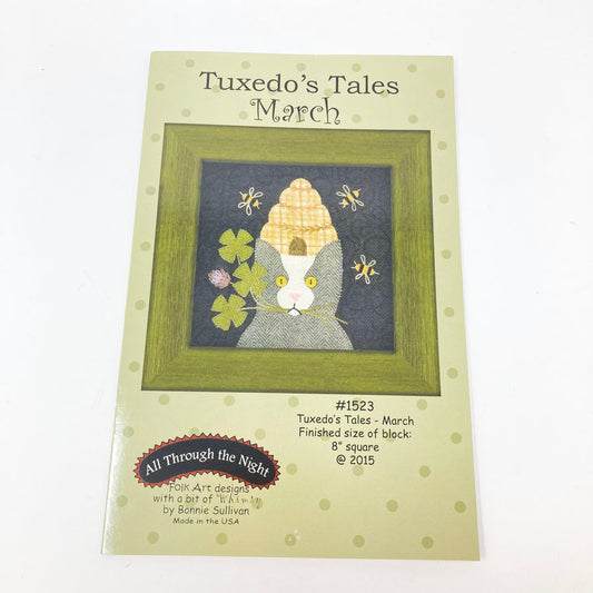 Tuxedo Tales - All Through the Night Quilt Blocks - Pick a Design