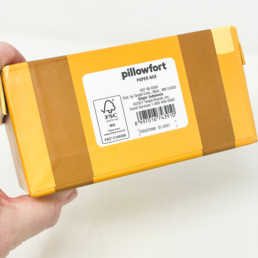 Pillowfort Paper Suitcase Box