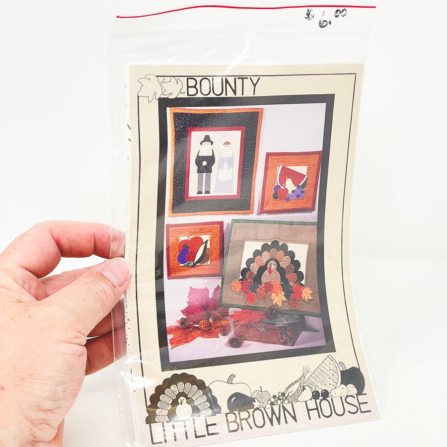 "Bounty" Applique Quilt Pattern by Little Brown House