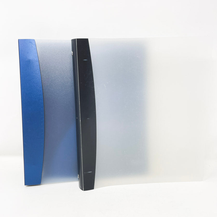 Asst Clear Cover 3 Ring Binders (1)