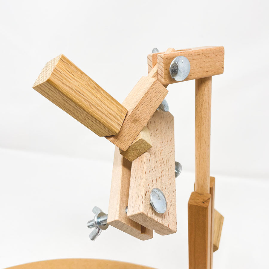 Wood Embroidery Seat Stand