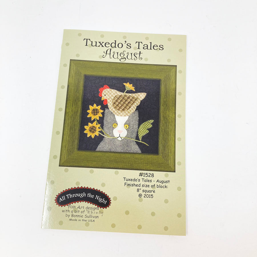 Tuxedo Tales - All Through the Night Quilt Blocks - Pick a Design
