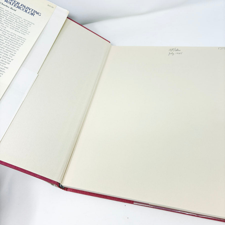 Flower Painting in Watercolor Book by Charles Reid