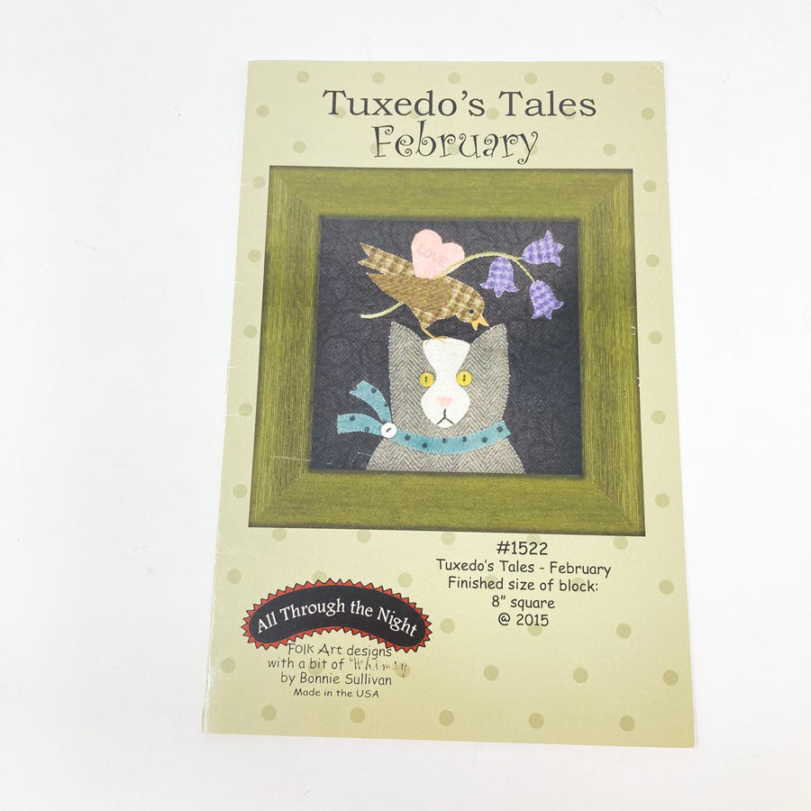 Tuxedo Tales - All Through the Night Quilt Blocks - Pick a Design