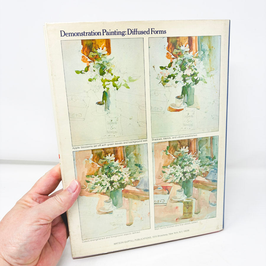 Flower Painting in Watercolor Book by Charles Reid