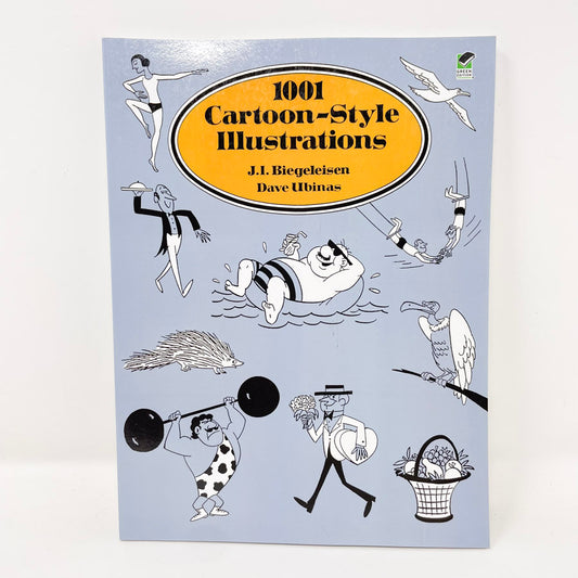 1001 Cartoon-Style Illustrations Book