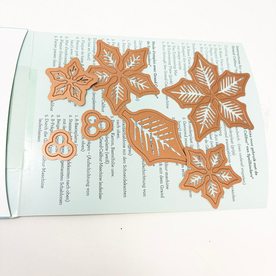 Layered Poinsettia – Spellbinders Cutting Die