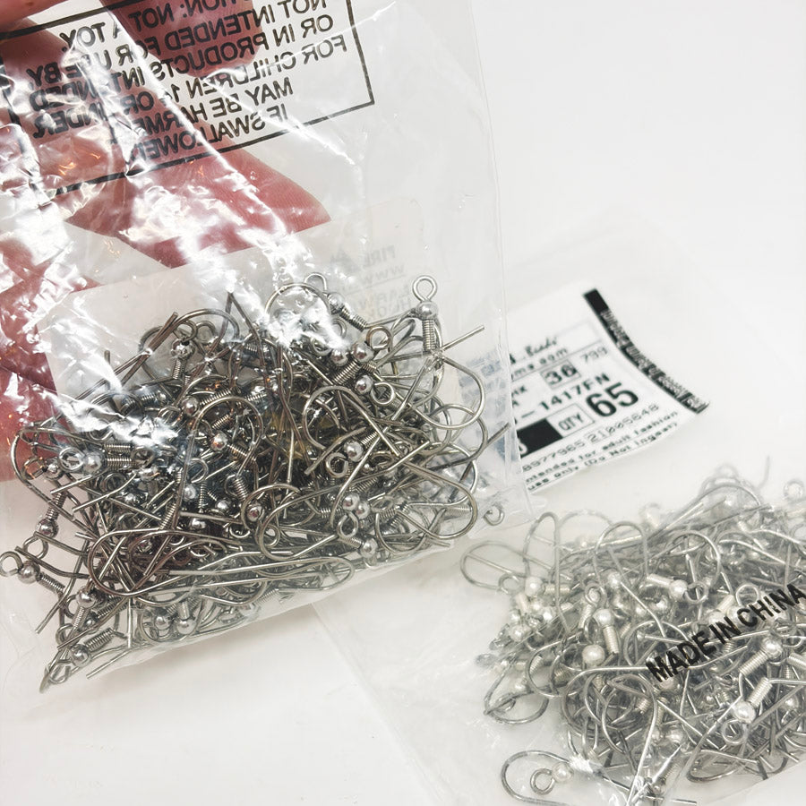 Fish Hook Ear Wire Stainless Steel