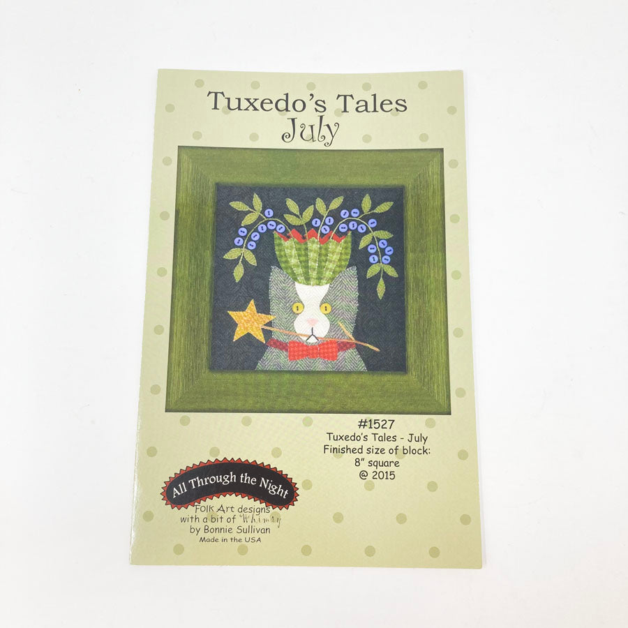 Tuxedo Tales - All Through the Night Quilt Blocks - Pick a Design