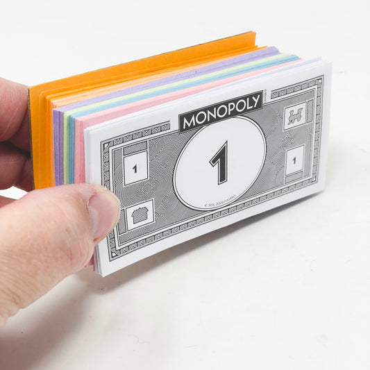 Stack of Monopoly Money