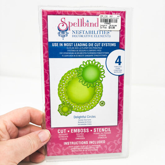 Delightful Circles – Spellbinders Nestabilities Dies