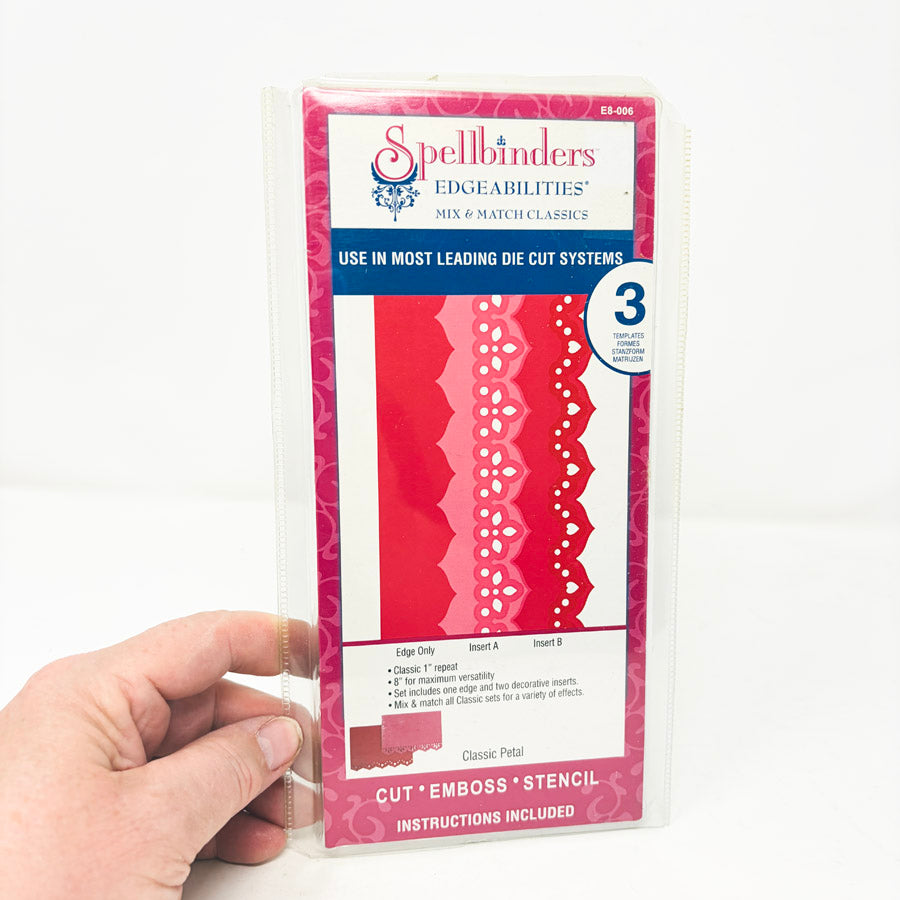 Classic Petal – Spellbinders Edgeabilities Cutting Die