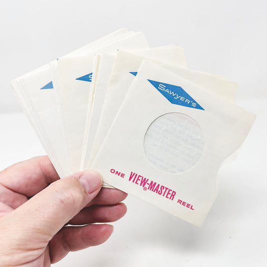 Vintage Empty View Master Reel Envelopes - Pick a Pack
